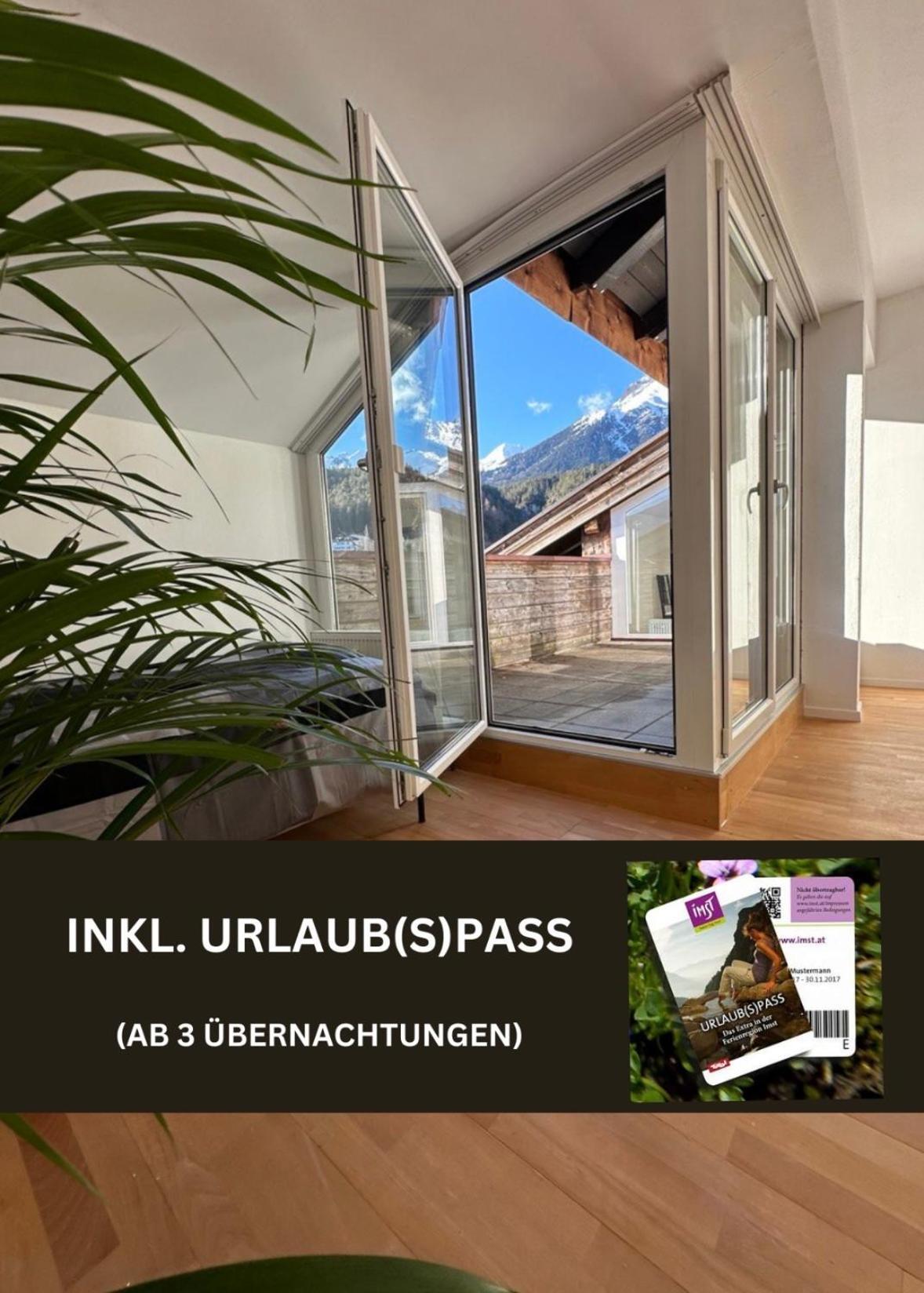 Geraeumiges Sonniges Apartment Mit Bergblick Імст Екстер'єр фото
